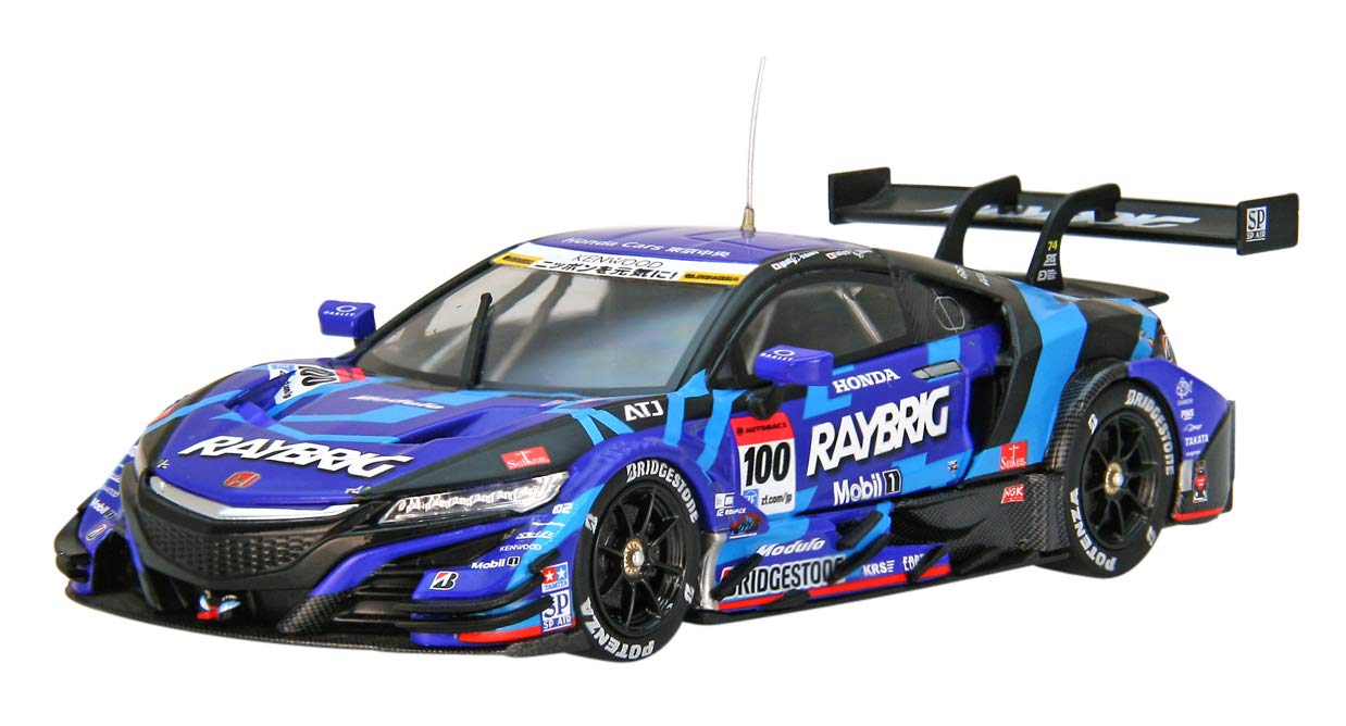 Amazon | EBBRO 1/43 レイブリック NSX-GT SUPER GT GT500 2017 No.100 