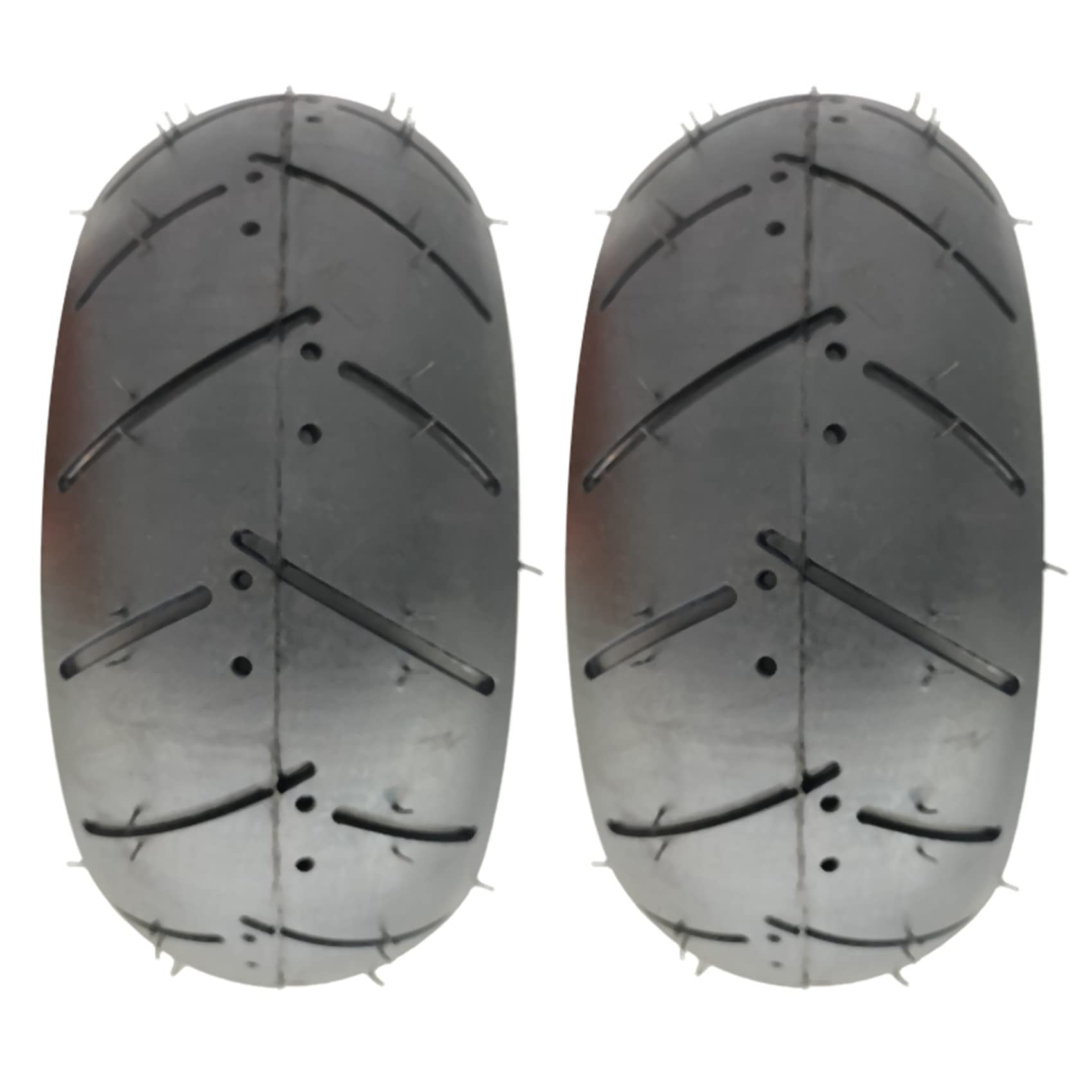 2X 90/65-6.5 Neumáticos sin cámara 11 neumáticos de vacío para scooter, 47Cc 49CC motocicleta Accesorios