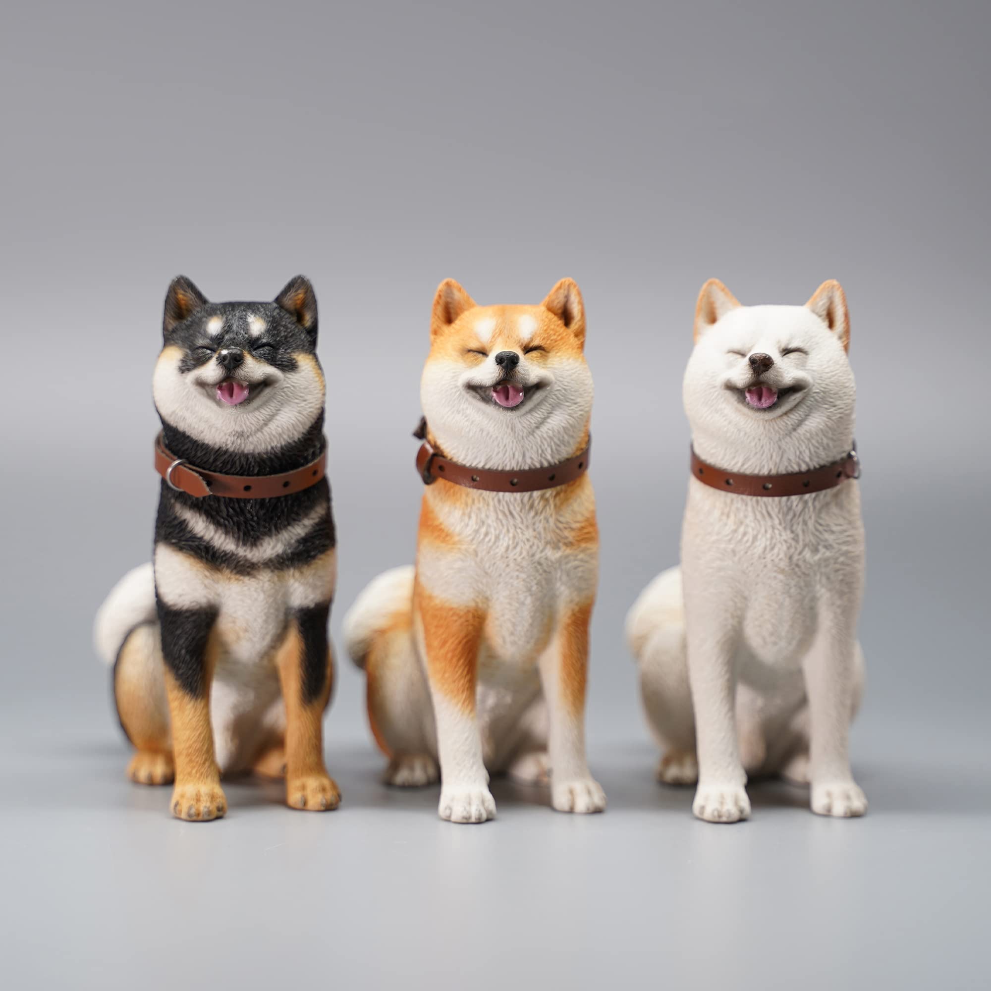 Amazon.co.jp: JXK 糸目柴犬 置物 可愛い笑顔 こだわり抜いた手仕事