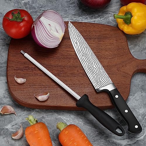 Unokit Chef Knives (8.3 Inch), Unokit Professional Chef Knife And Honing Steel thumb #6