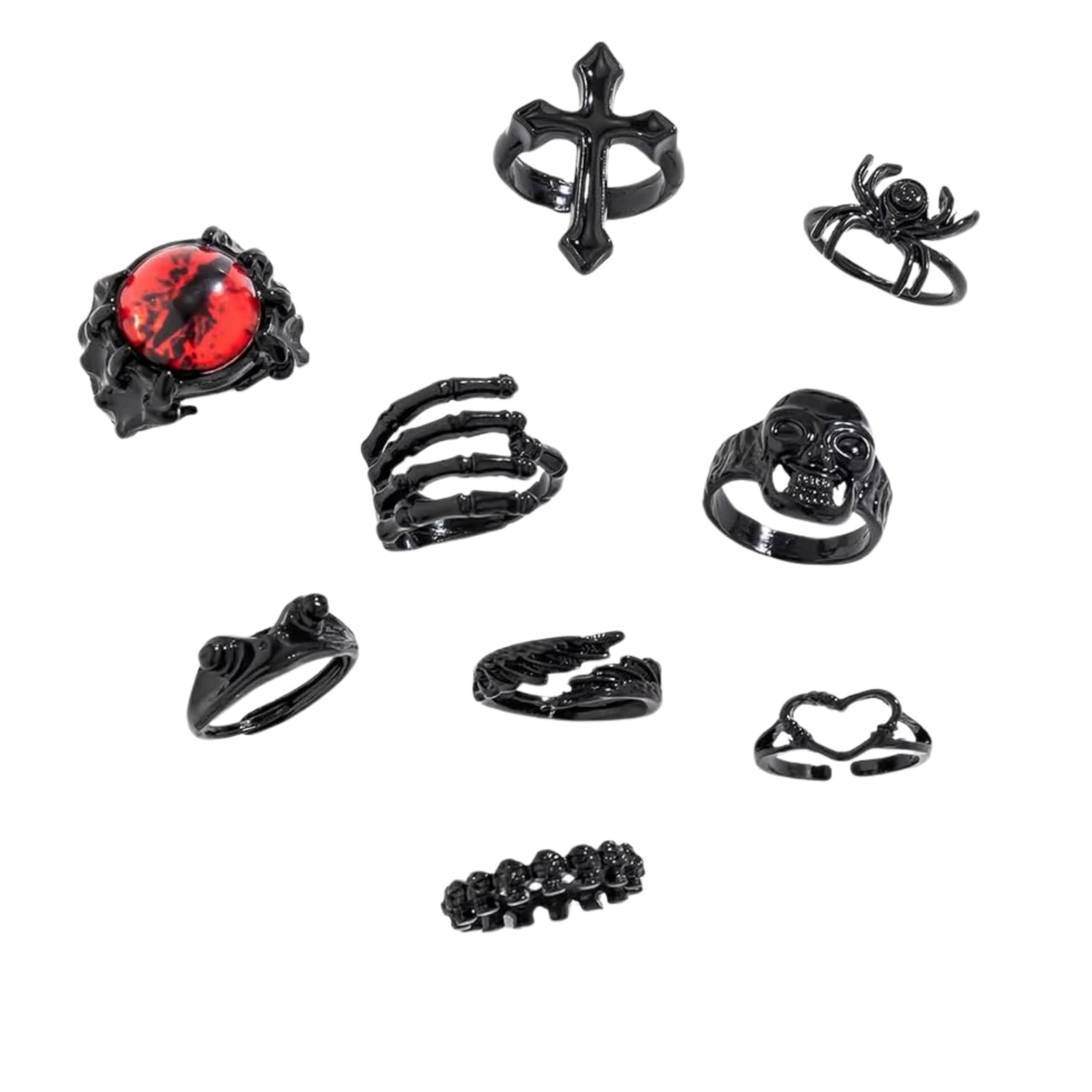 Hand Finger Ring for Men & Boys | Stainless Steel | Stylish & Minimal | Birthday Gift | Aesthetic Jewellery | Accessories for Everyday Wear | Gift for Diwali, Christmas, Marriage, Birthday