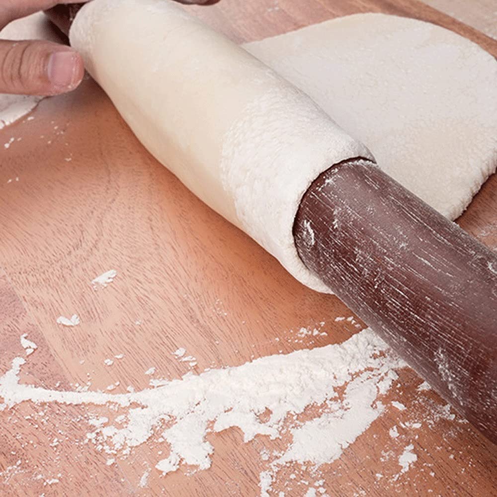 Nudelholz Teigwaren, Holz Nudelholz, Nudelhölzer for Backen, Holz-Peal-Pin, Prägung, Nudelholz, Backen, Gebäck, Brot, Teig, Ausroller, Holz, Küchenutensilien, Bäckerei-Zubehör, Rollen