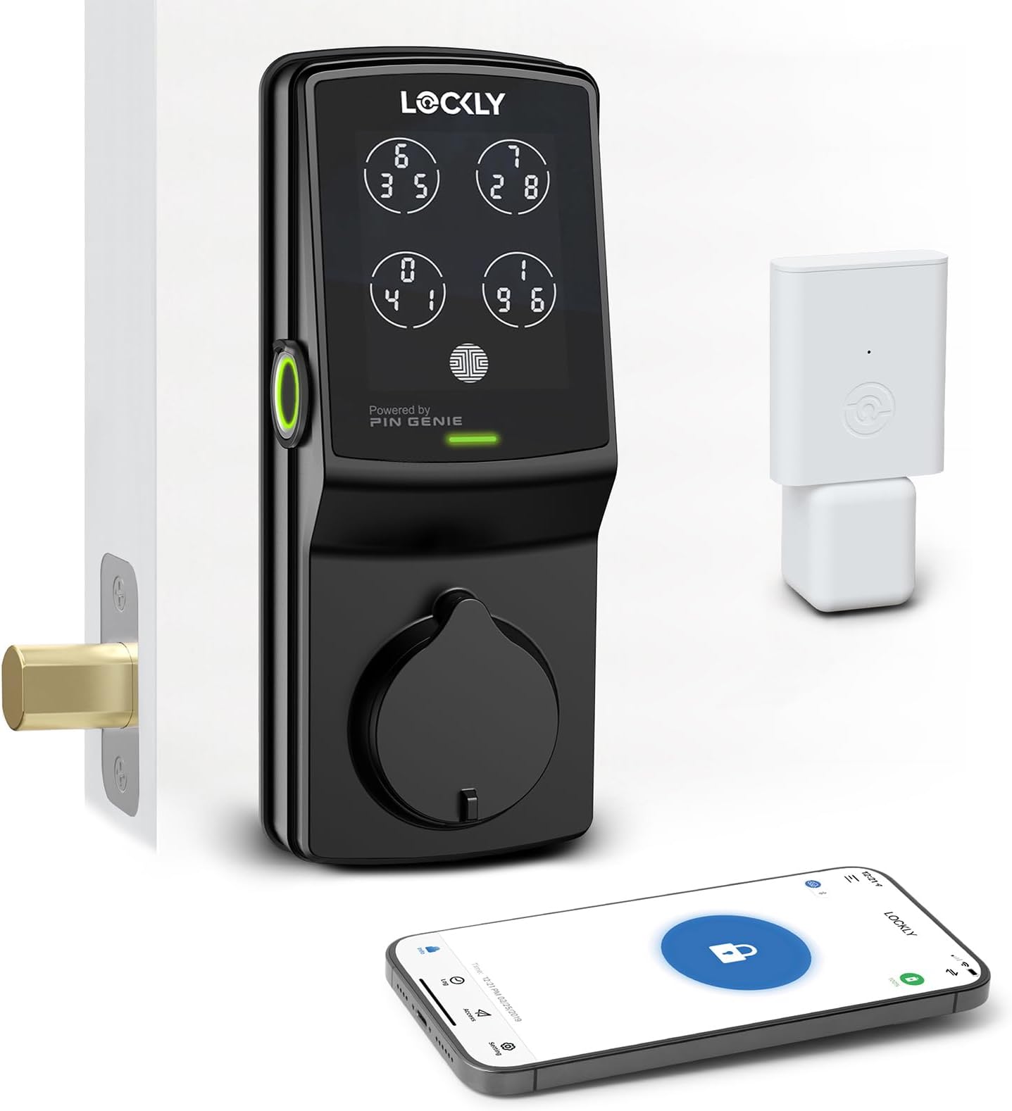 Lockly Secure Plus, RFID Card Smart Lock, Keyless Entry Door Lock ...