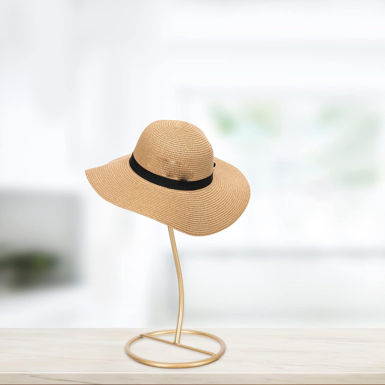Zerodeko Creative Hat Display Shelf Rack Jewelry Stand Hollow Design for Home Use and Store Window Display Strong Support for Caps and Beanies