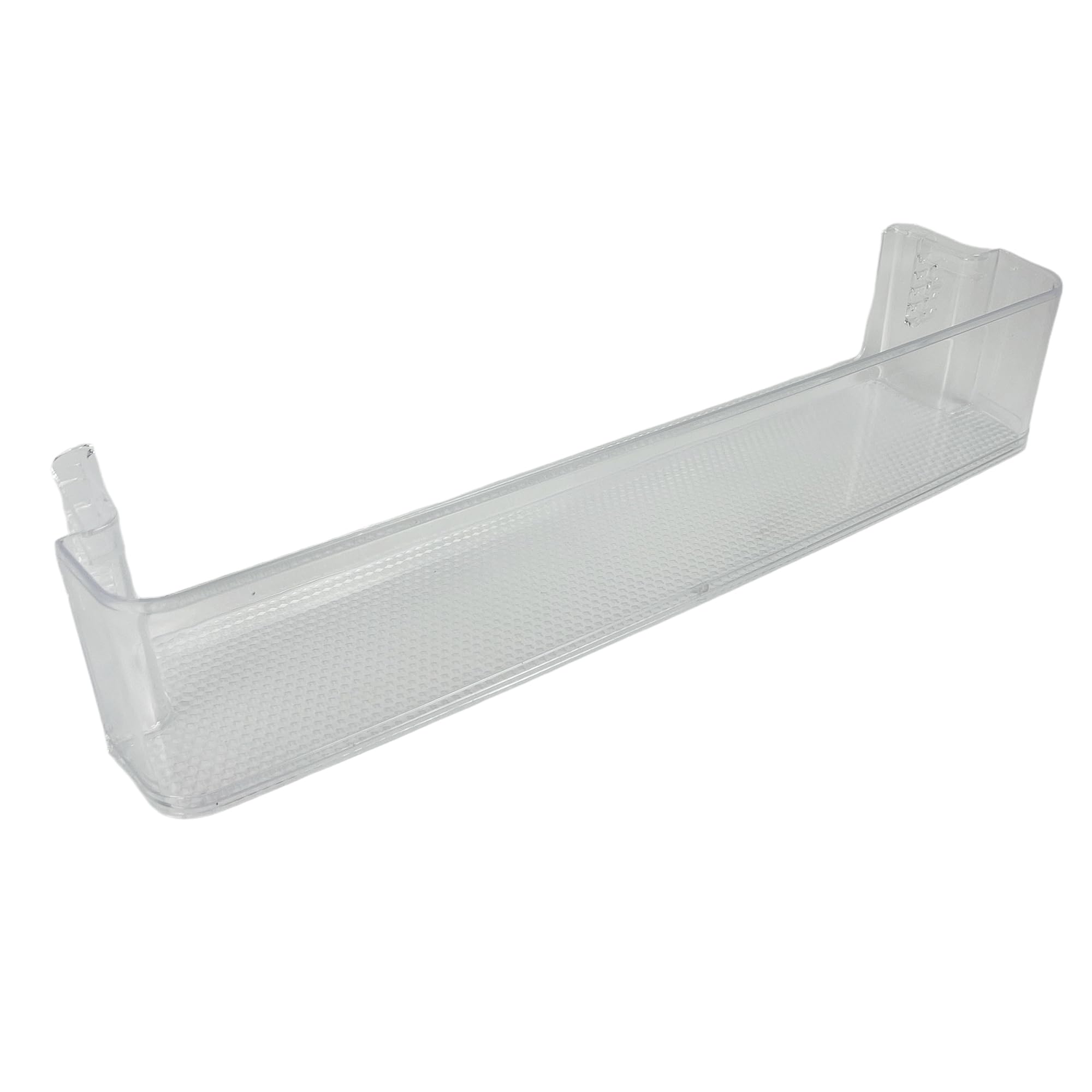 ERICAMBI, Balconcino Mensola Portabottiglie per Frigorifero Candy Hoover 49126129, Dimensioni: 466x110x95 (mm), per modelli CCBS CKBF CKBN CKBS, colore Trasparente
