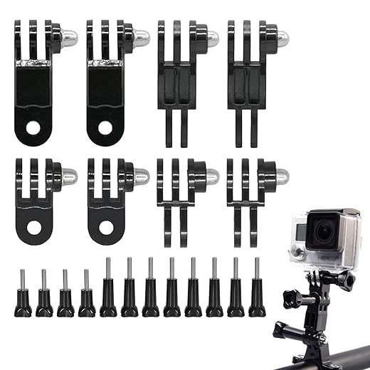 Action Cameras Verstelbare Pivot Arm,Verstelbare draaibare verlengarm bevestiging houder met oorschroeven voor GoPro camera en andere actiecamera's