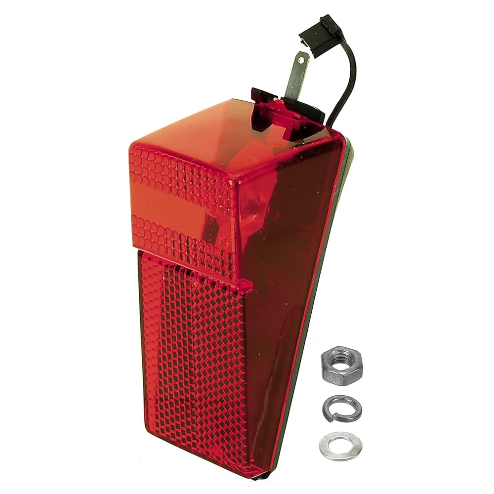 Lampadine Bici Vintage 6V - Set Anteriore 2.4W + Posteriore 0.6W - Attacco E10 Per Dinamo - Stile Retrò