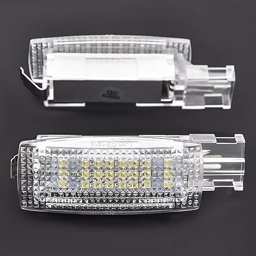 Miniatura 6 de Accesorios de coche LED interior visera solar vanidad espejo luz lectura lámparas para VW Golf 4 5 6 7 Passat B5 B6 B7 Tiguan Beetle EOS Scirocco 3