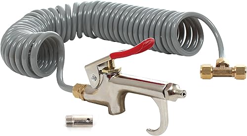 Kit de pistola de soplado de aire de lujo, accesorios de acero, piezas y accesorios para herramientas neumáticas, conexión rápida de 14 pulgadas,