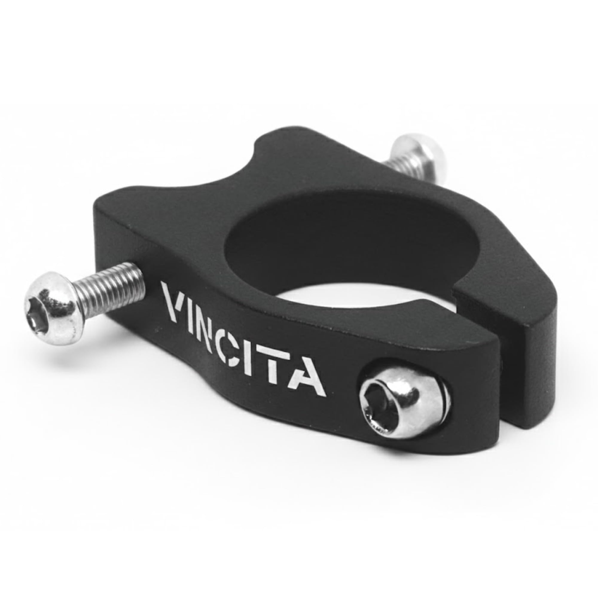 Vincita Rack Mount Seatpost Clamp - for Bike Without Rear - Suitable with Seatpost Diameter 27.2 mm (Seatpost Tube 31.8 mm) - Lightweight -Mountain, Road, Folding Bicycle.