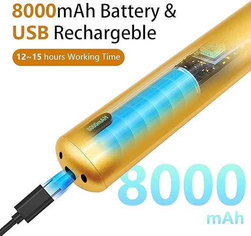 Miniatura 8 de Luces de imagen inalámbricas de 26 pulgadas, luz de exhibición de arte con batería recargable con control remoto, regulabletemporizador apagado luz