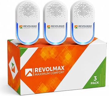 COR-E29, Ultrasonic Pest Control Repeller - Electronic & Ultrasound, Indoor Plug-in Repellent - Get rid of - Rodents, Mice, Squirrels, Bats, Insects, Bed Bugs, Ants, Fleas, Spiders, Roaches 3 Pack