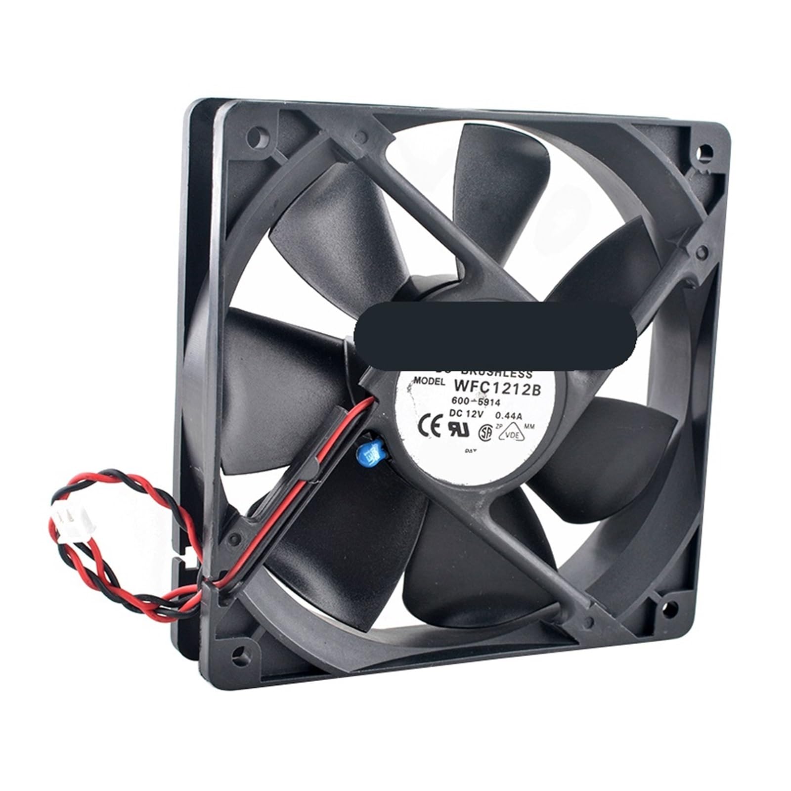 JJKKOZVQF WFC1212B 12cm 120mm fan 120x120x25mm DC12V 0.44A Quiet cooling fan