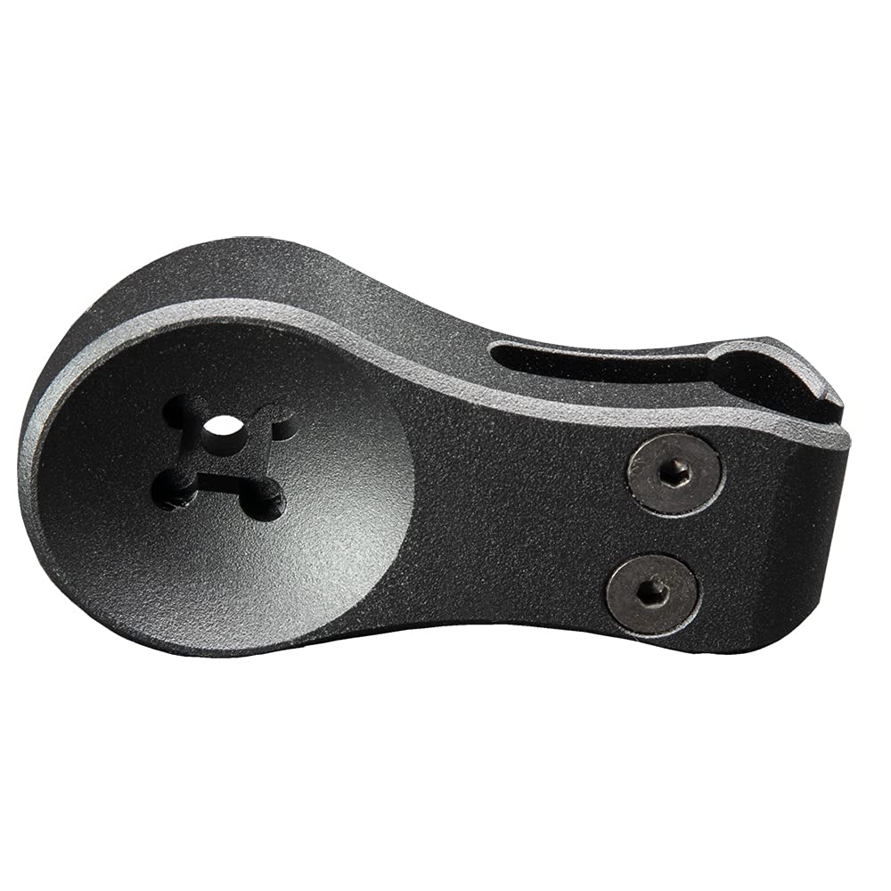 Protomet PTM Edge RTS-100BK Rod to Scoop Adapter for VR-Series Mirrors - Midnight Black