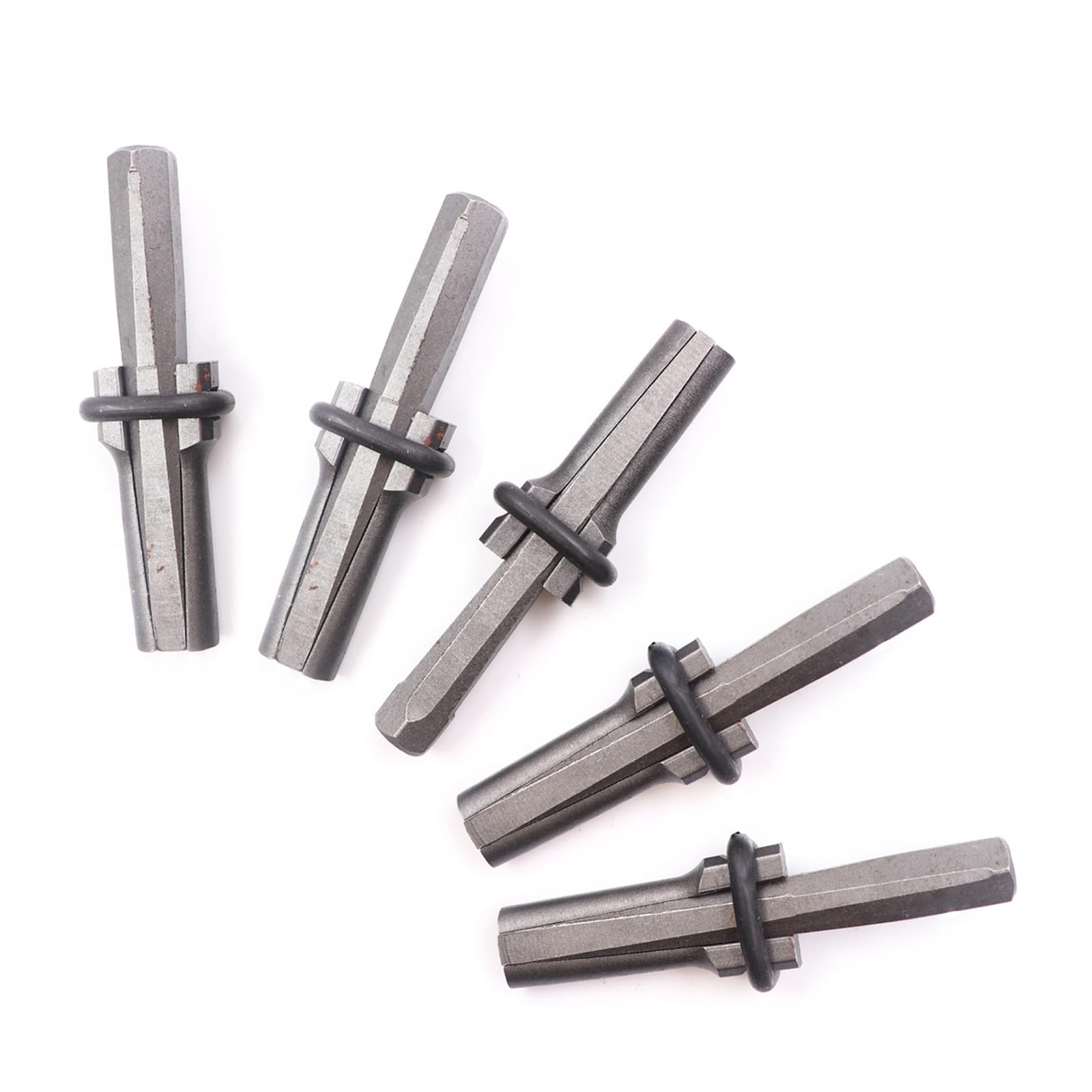 5Pcs Wedges and Shims Heavy Duty Stone Splitting Tool for Concrete Rock Stone Splitters Marble Granites Hand Tool Construction Site