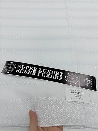 5 Yards Super Luxury Men lace Fabric 100% Cotton Africa Atiku Men Suit Swiss Material Fabrics for Clothes Sewing White