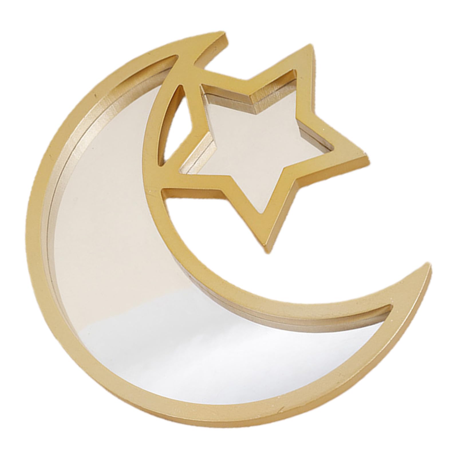 Xjdzineq Eid Tray with Star and Shape Art Serving Food Suitable for Home Decors and Festival Presentation