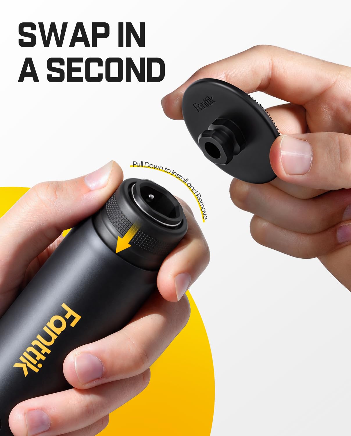 Fanttik P10 Pro Mini Polisher - Cordless Car Buffer -6