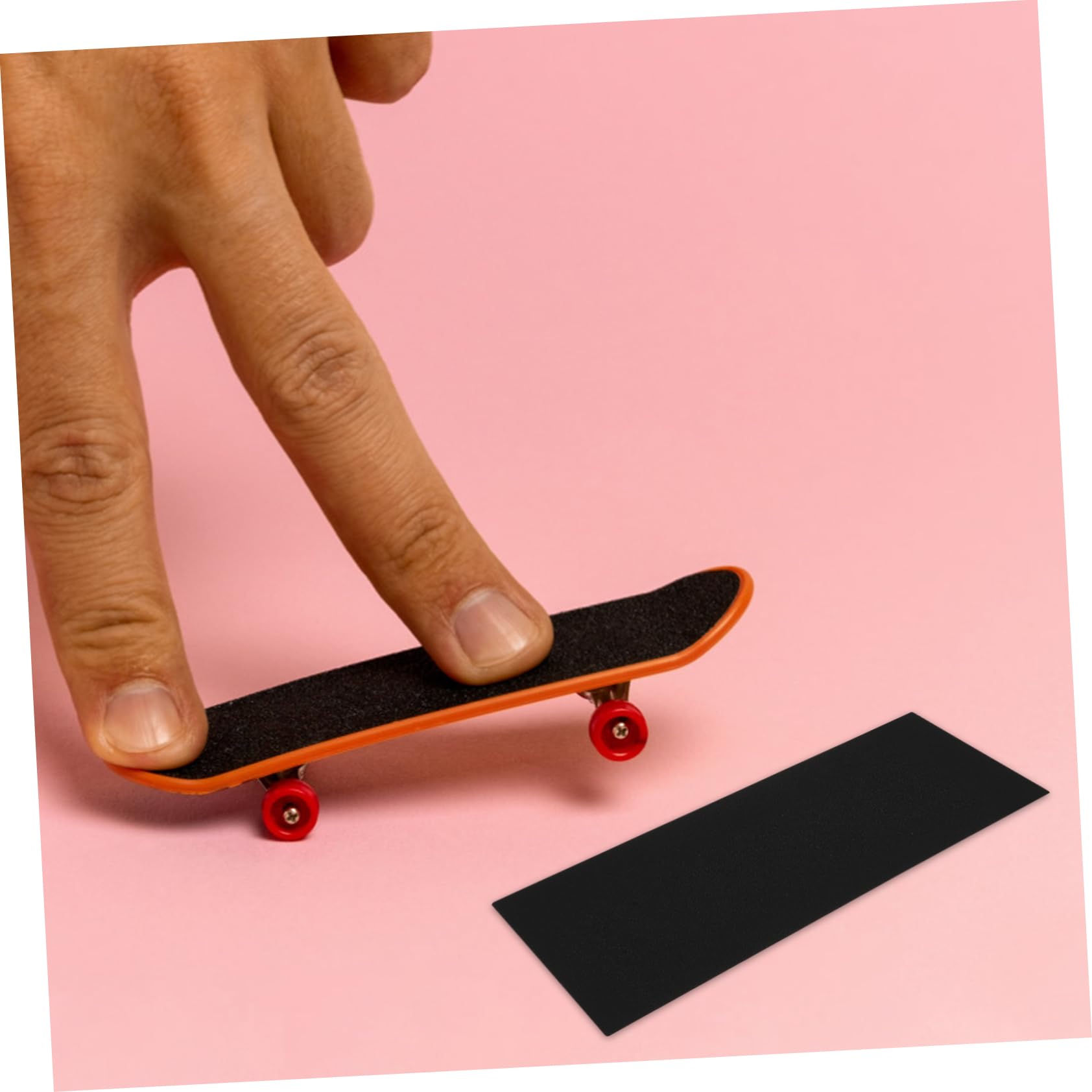 Alipis 50 Pièces Doigt Skateboard Sticker Bande De Doigt Pont en Teck Touche Bandes De Doigt De Planche à roulettes Planche à roulettes Doigt Stickers Bande De Poignée Mousse Adhésif