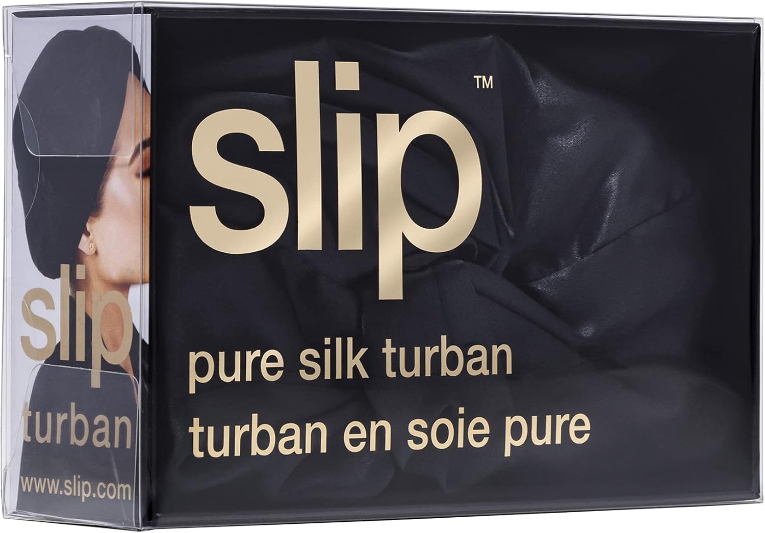 SLIP Pure Silk Turban| 100% Mulberry Silk, Ultra Soft & Gentle on Hair, Prevents Breakage & Frizz