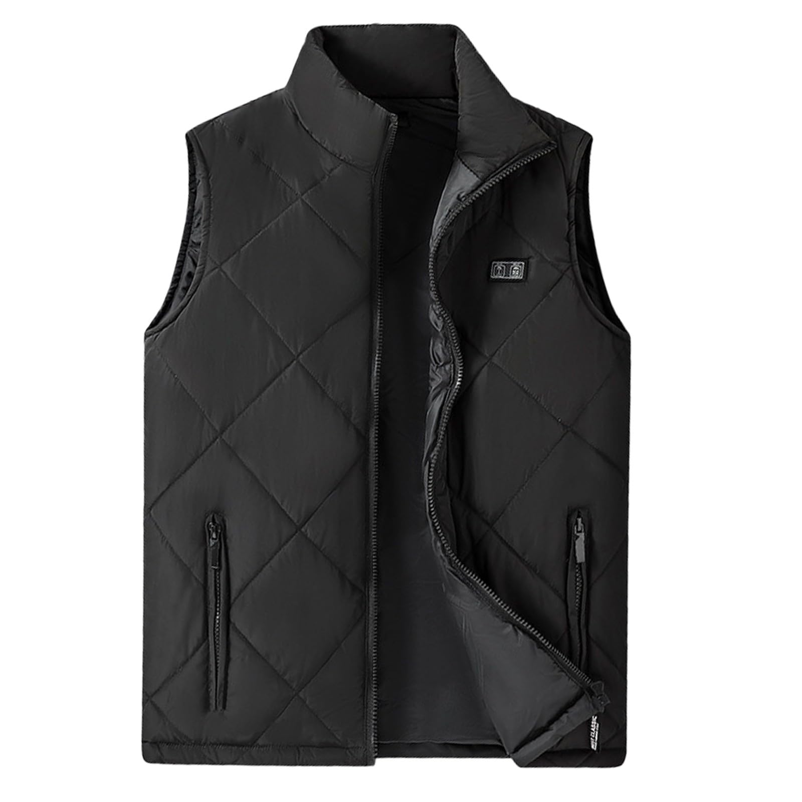 Generisch 2026 Enfants Hiver Manches Zipper Up Manteaux USB Gilet Chauffant pour