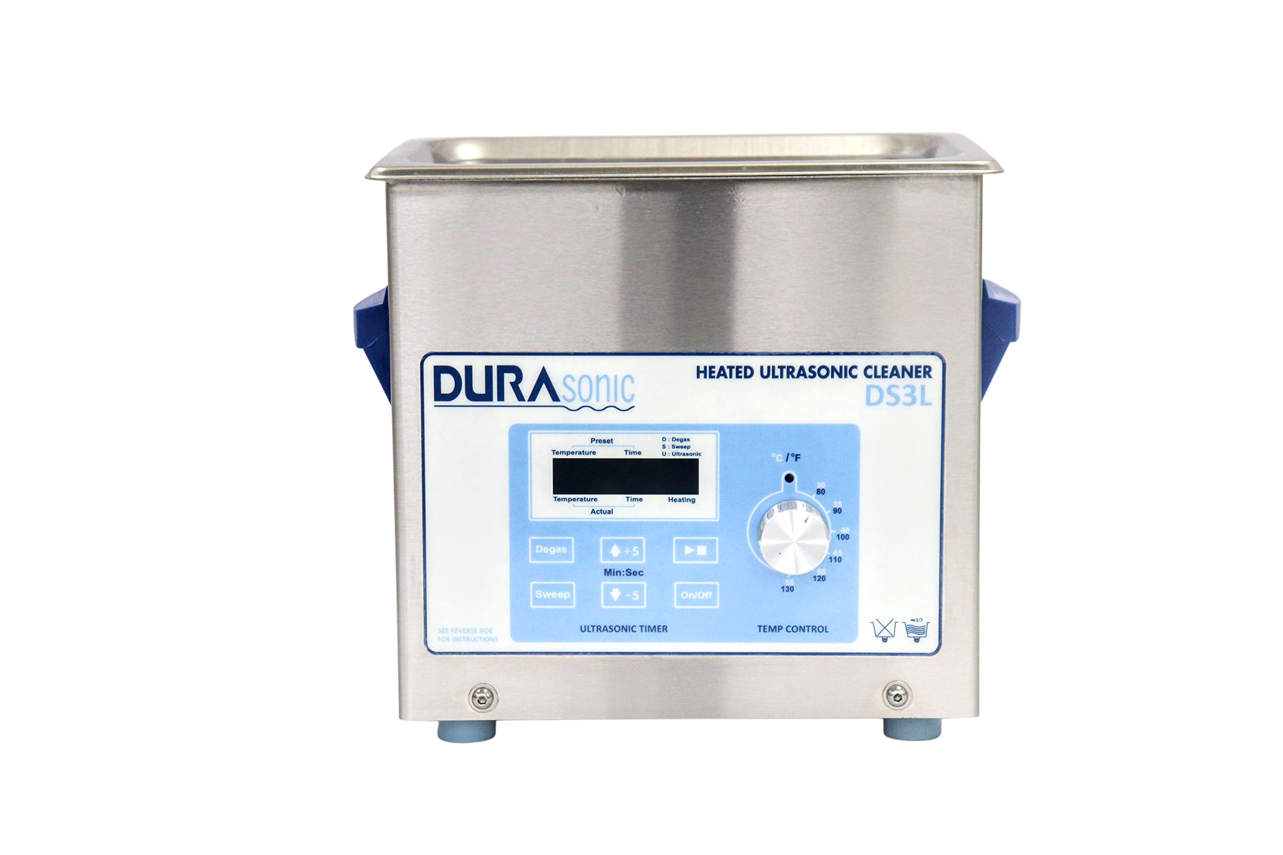 Durasonic3L Digital Ultrasonic Cleaner, with Basket