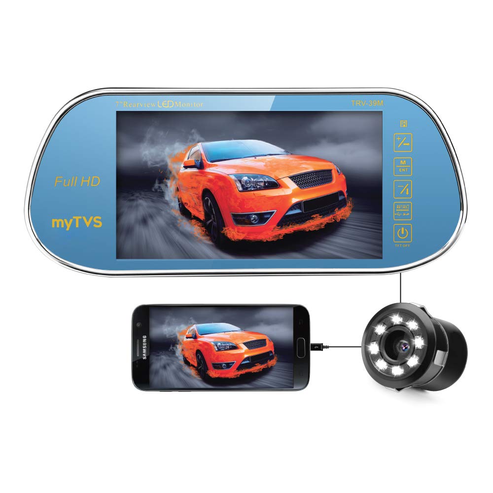 Buy myTVS TRV-39M 7 inch Car Rear View 