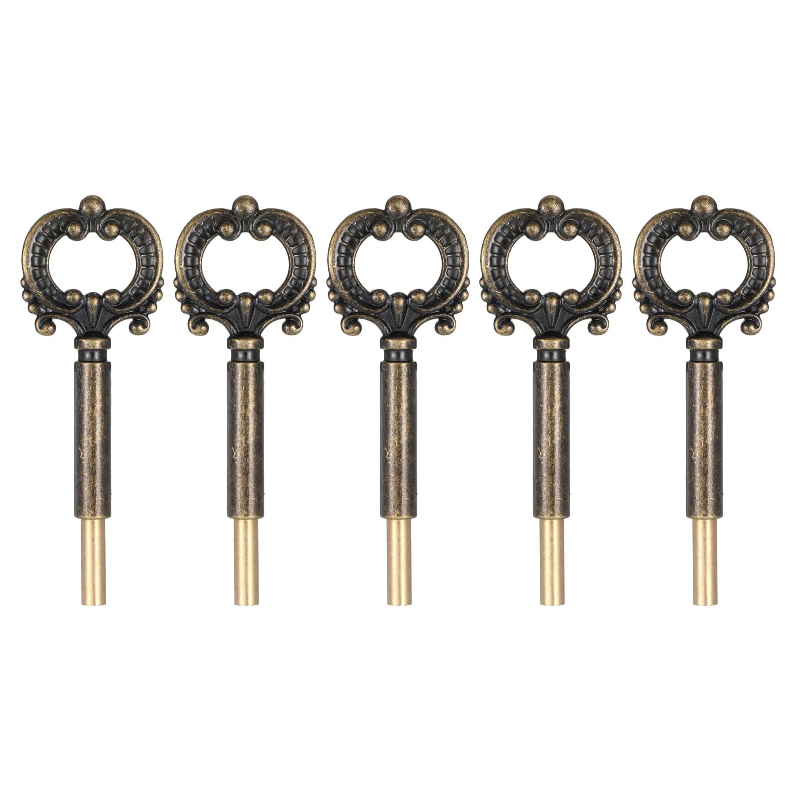 5Pcs Lamp Twist Switches Socket for Floor & Table Metal Lamp Socket Twist Extension Knob Replacement Easy Installation Antique Turn Knob