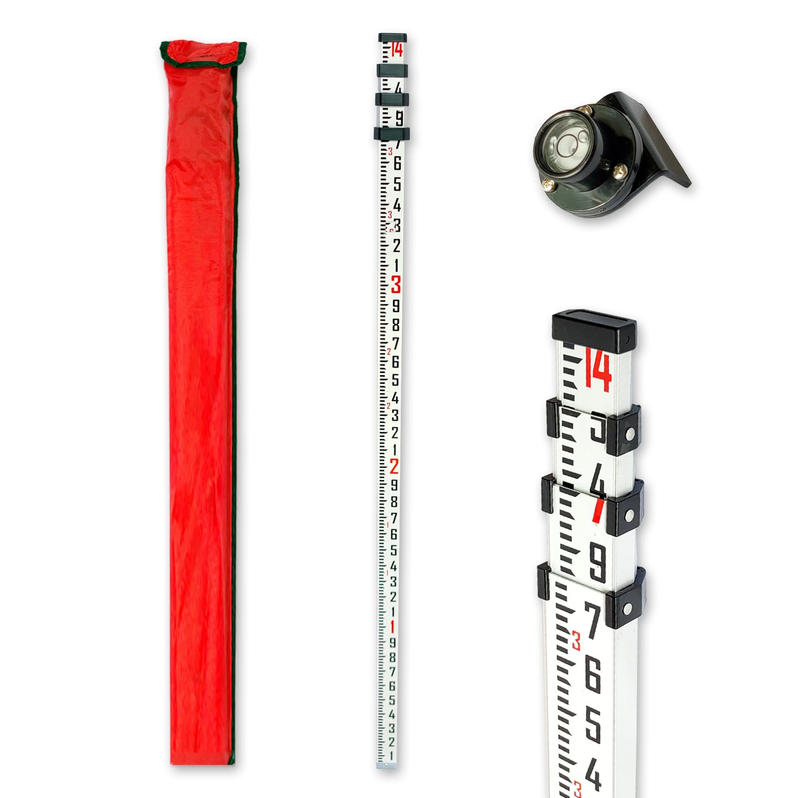 9-Foot Aluminum Grade Rod - Survey Pole -9