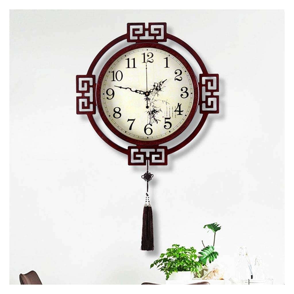 Horloge murale moderne sans poinçon pour une chambre sereine