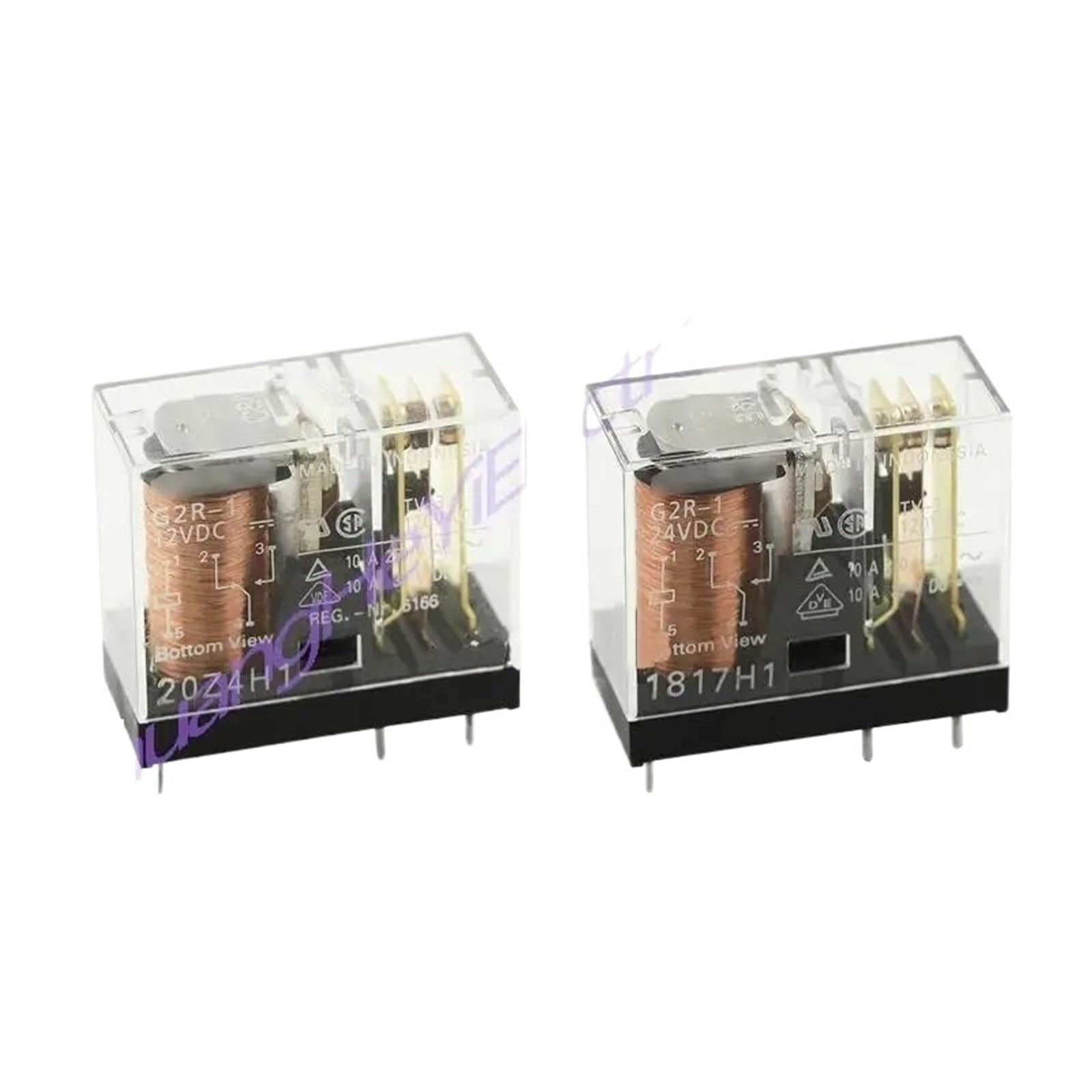 Relais G2R-1 5V 12V 24V pour automatisme industriel et carte de contrôle