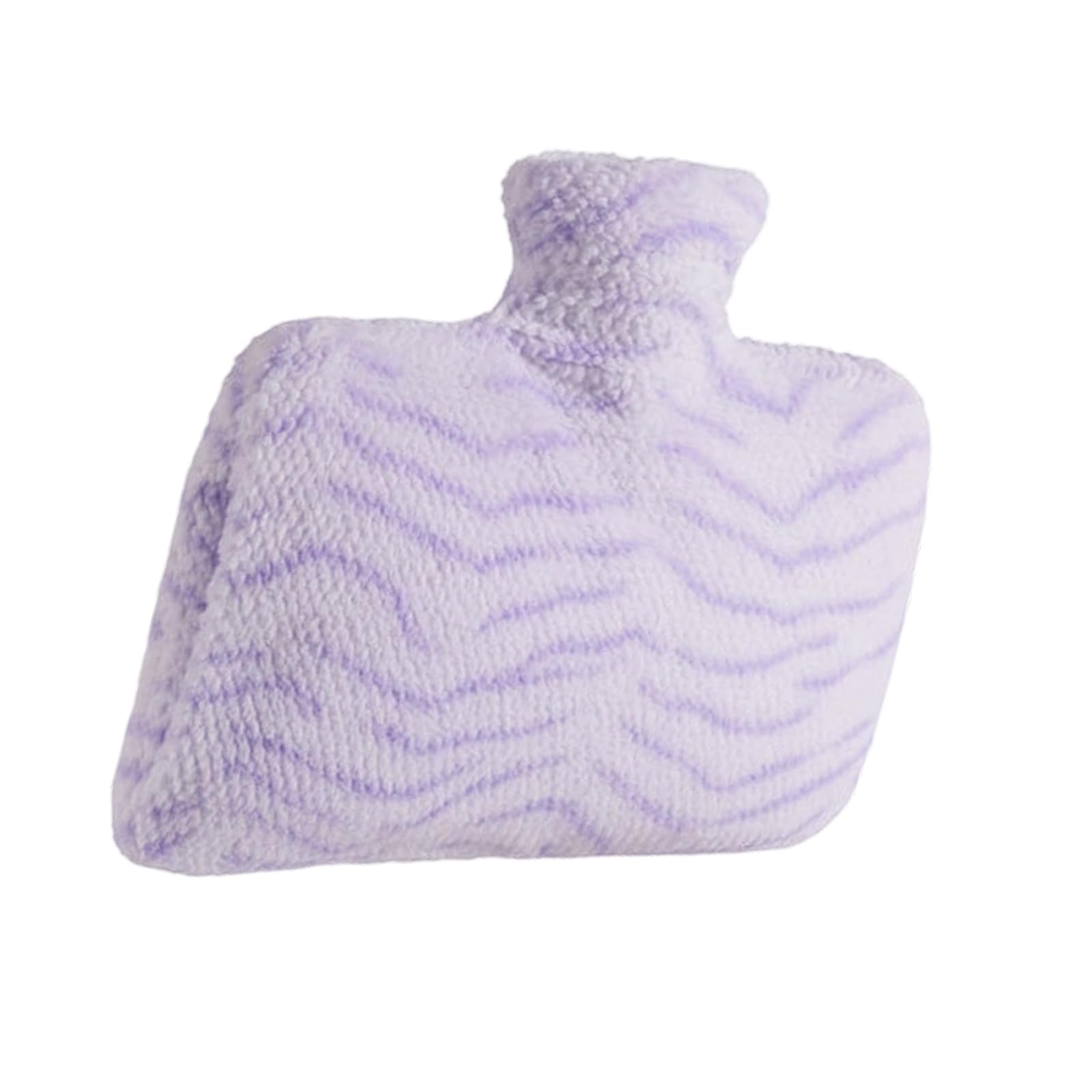 Bolsa de agua caliente, cubierta de felpa, sello a prueba de fugas, botella caliente, herramienta de calentamiento de cama de mano para clima frío, equipo al aire libre, botella caliente a prueba de