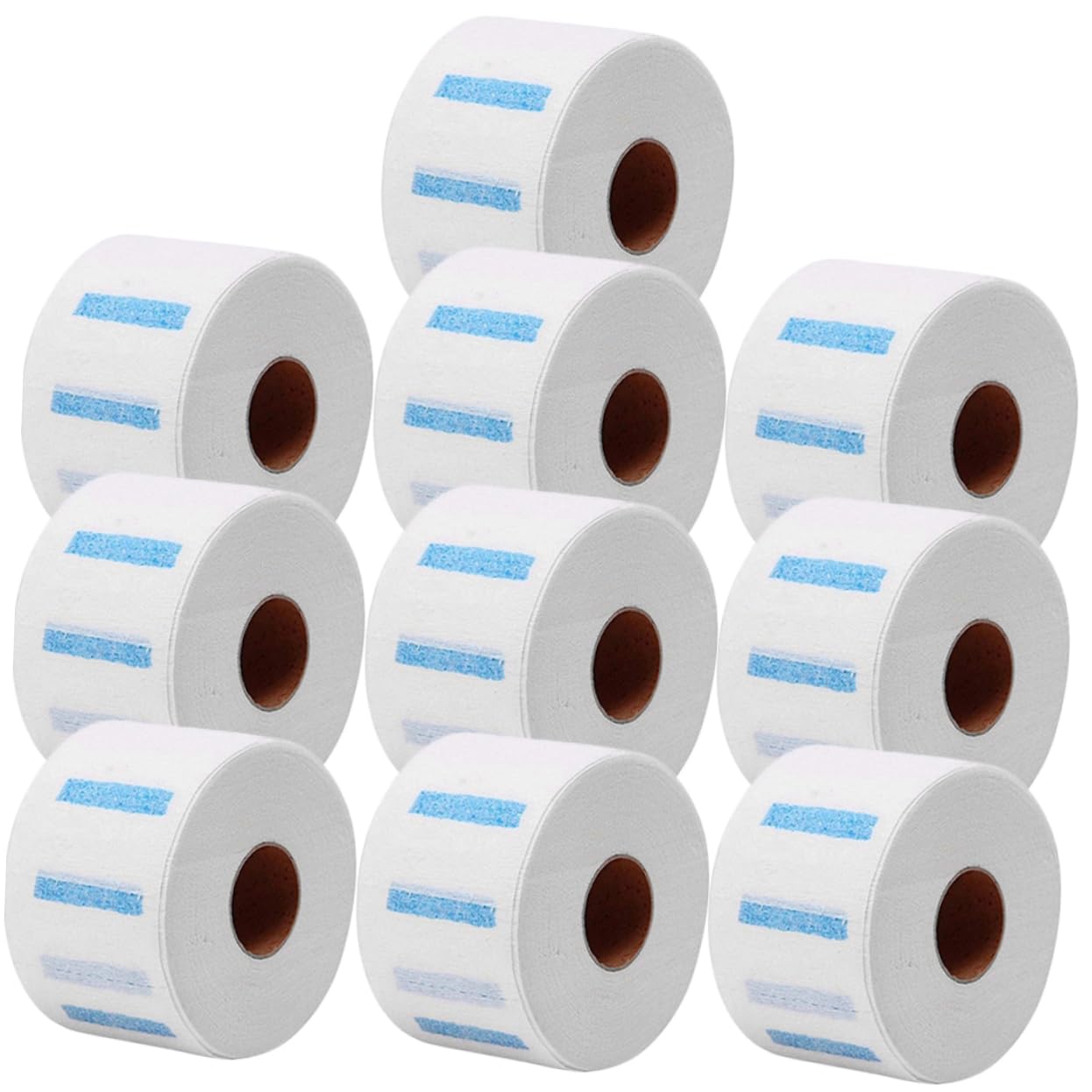 Tiras de Cuello de Papel Profesional para Peluquería, 10 Rollos