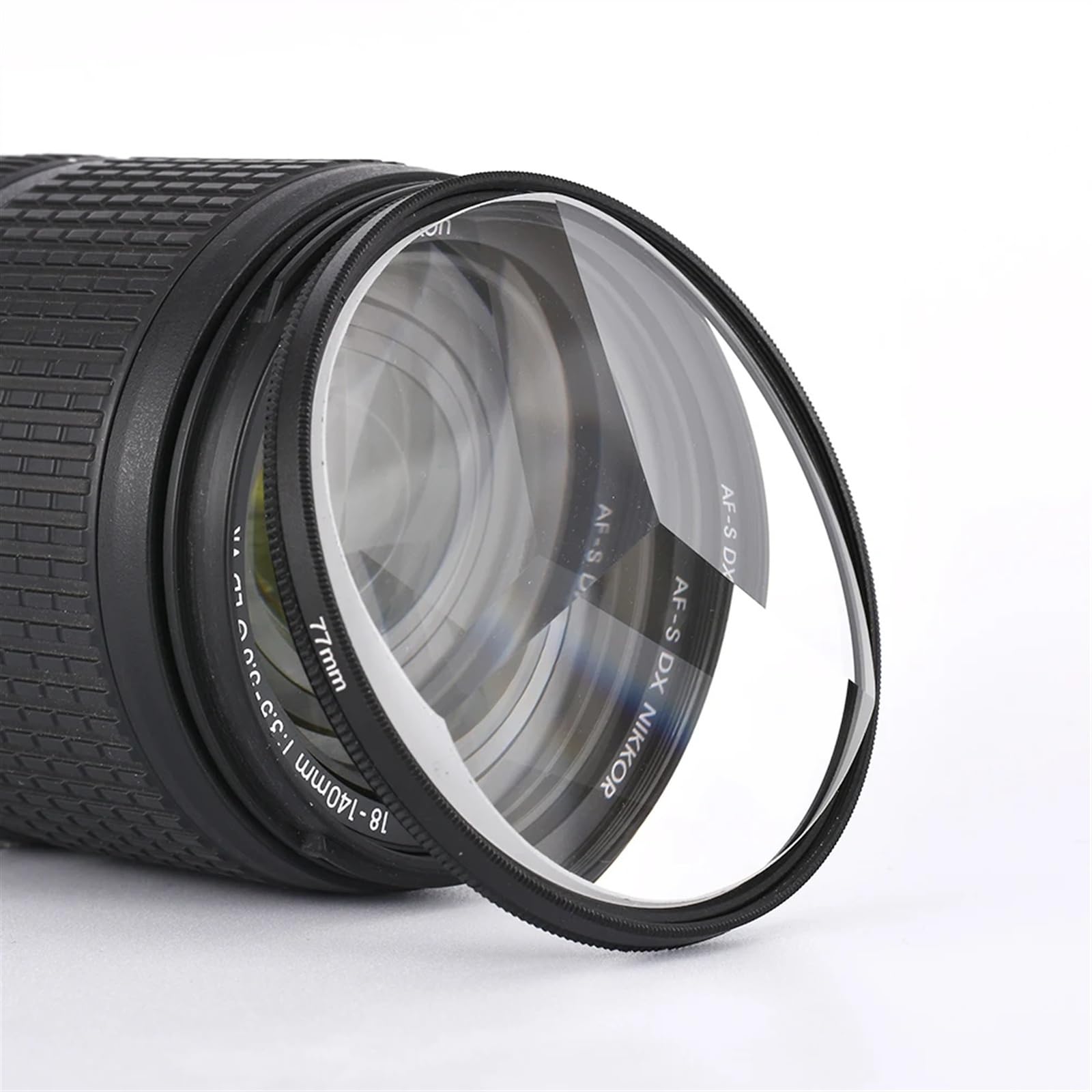 Filtro Lente de cámara 58 62 67 72 77 82mm Accesorios de cámara de Mano Filtro de Lente fotografía Prisma película Nd UV(Size:with 58mm Adpater)