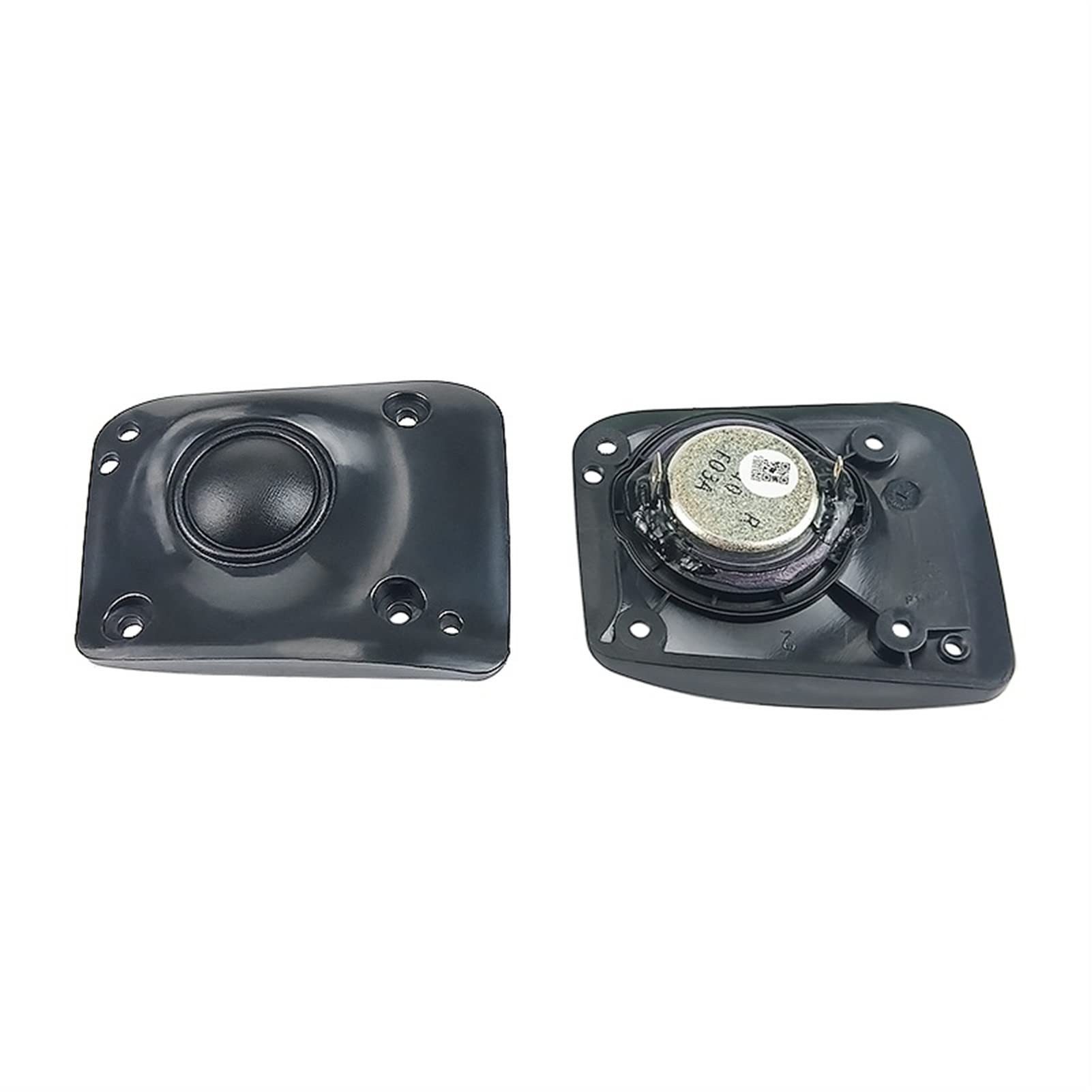 Haut-Parleur de Basse avec Un cône de Fibres polyi Tweeter à Film de Soie en néodyme 4 ohms 20 W 57 x 71 mm for la série Boombox, Lot de 2