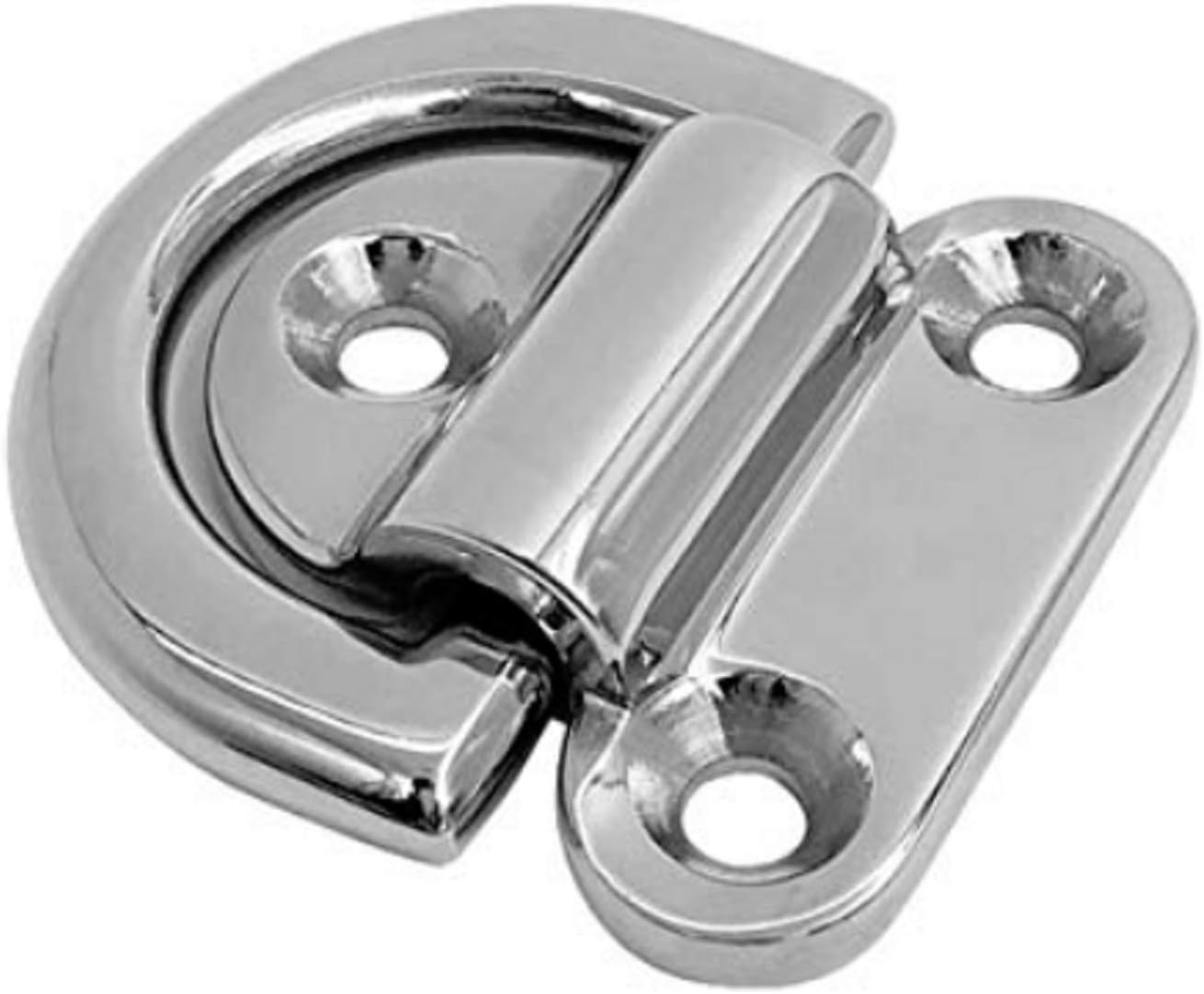 Marine Grade Stainless Steel Folding Pad Eye 11/32"