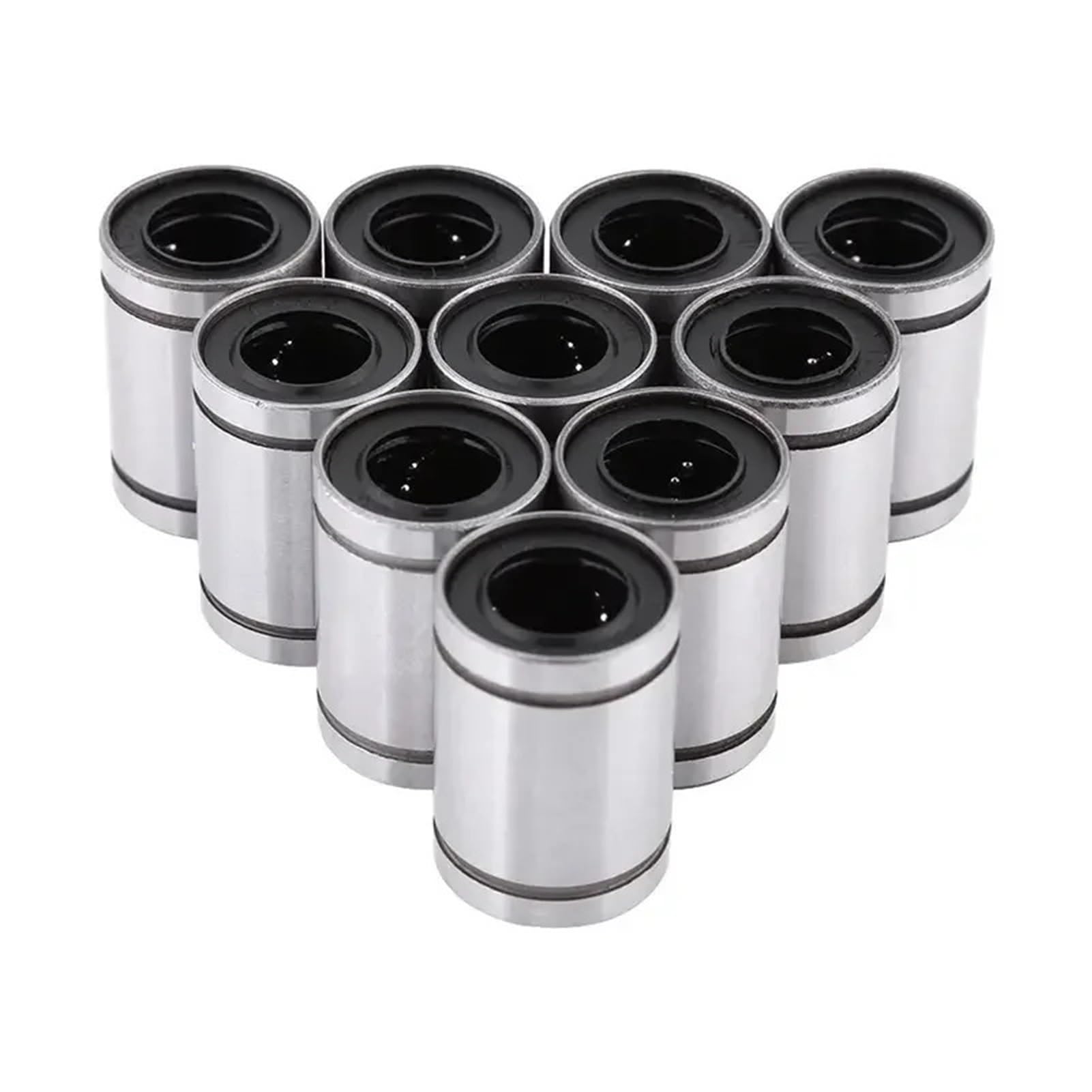 Lot De 10 Douilles Linéaires CNC 8 Mm For Tiges, Rails, Arbres Linéaires, LM8, LM8UU, LM3UU, LM10UU, LM16UU, LM6UU, LM12UU, LM14UU(LM8SUU 8x15x17)