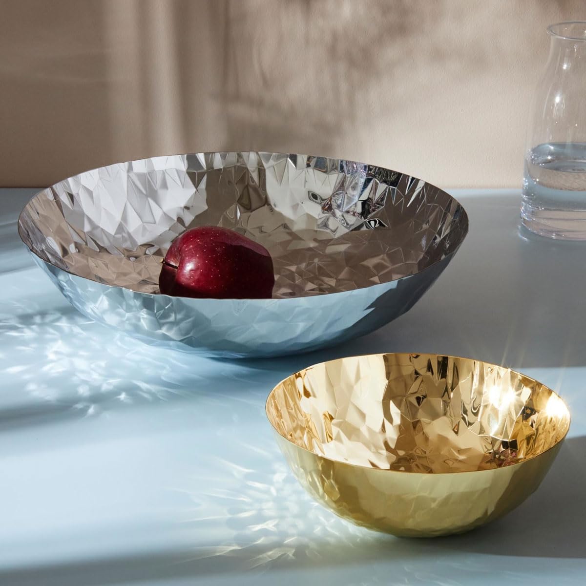 ALESSI　ラウンドバスケット　約21ｃｍ　ゴールド　joy n.11 Amazon｜【正規輸入品】 ALESSI アレッシィ Joy n-11 ラウンド