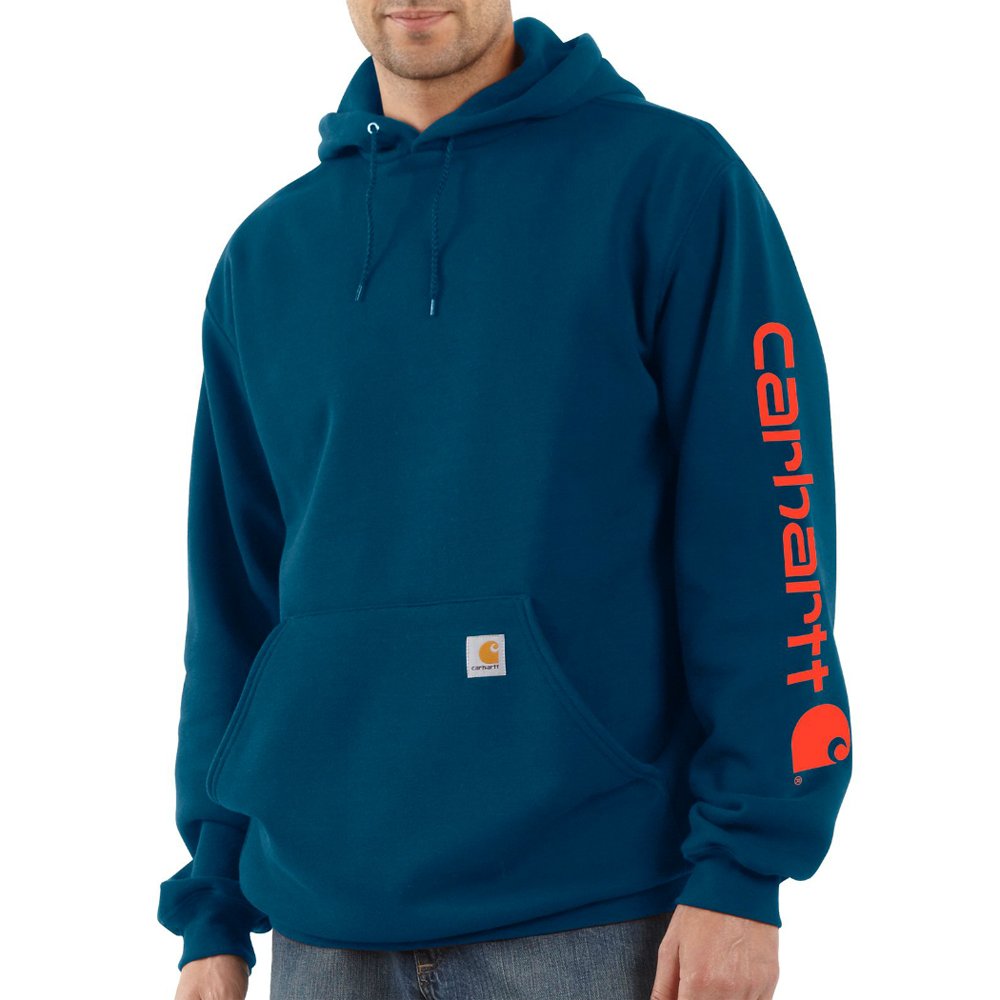 Carhartt Workwear Kapuzenpullover Hoodie Original Fit mit Ärmellogo — view 82