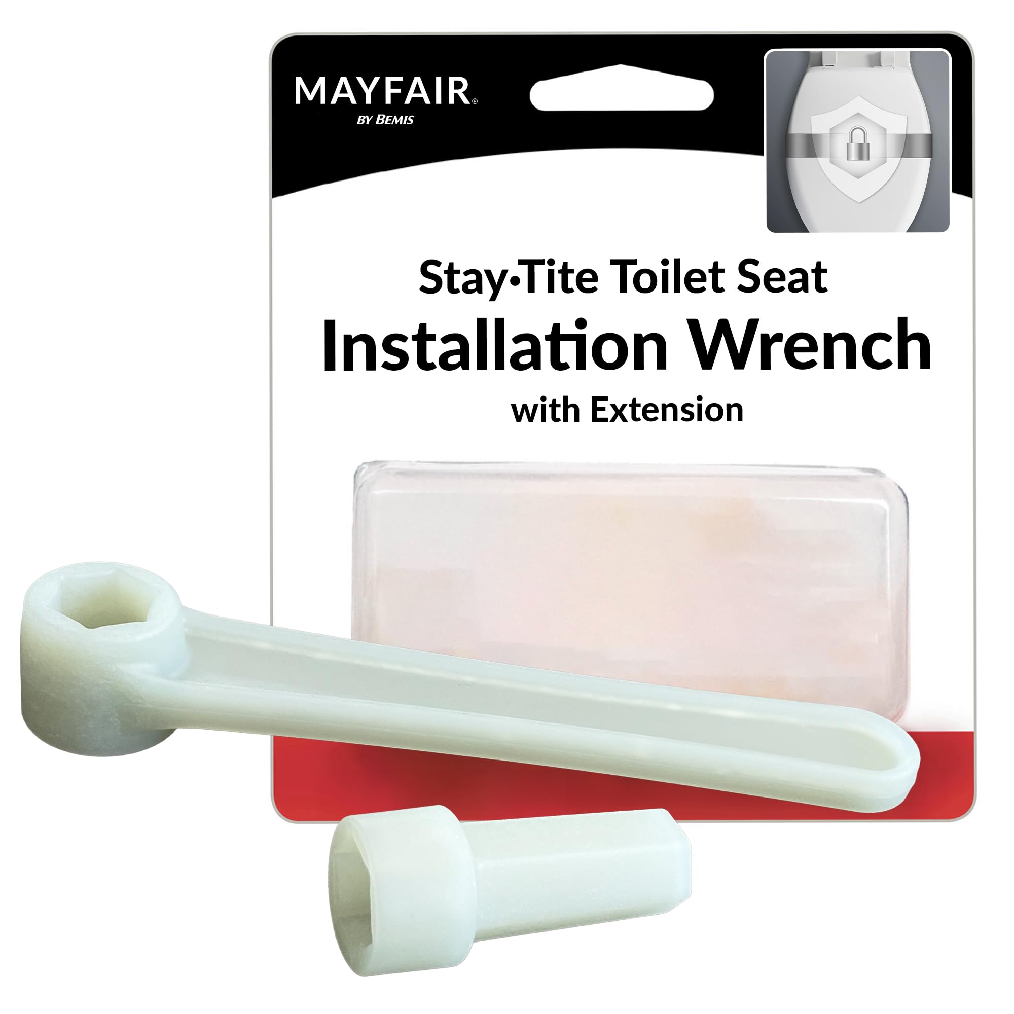 Snapklik.com : Mayfair EXT Toilet Seat Wrench StayTite Installation Kit