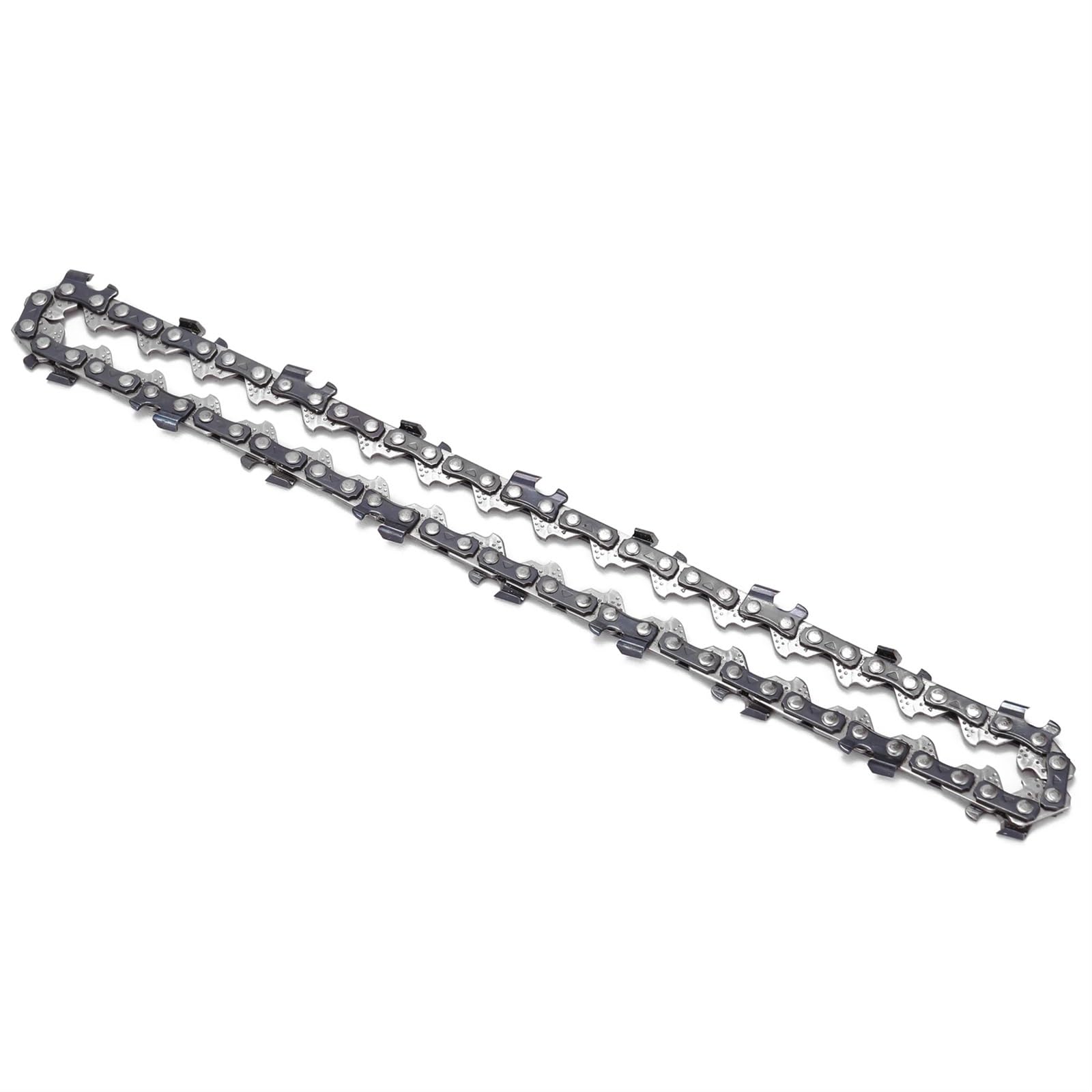 Accesorios para reparación de cadenas de sierra, Catena for motosega for sega elettrica di ricambio in acciaio nero da 4/6/8 pollici(4inch 10pcs)