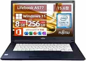 #776 富士通 Lifebook A577 i5-7200U Office付き Amazon.co.jp: 【整備済み品】富士通 ノートパソコン LifeBook