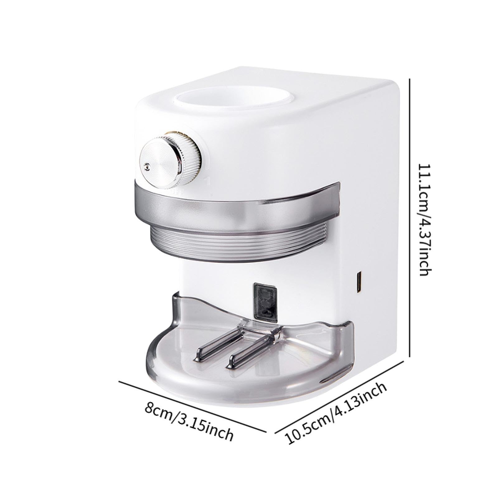Dispensador Automático de Pasta de Dientes Montaje de Pared de Colgador de Cepillo de Dientes, Blanco, Individual