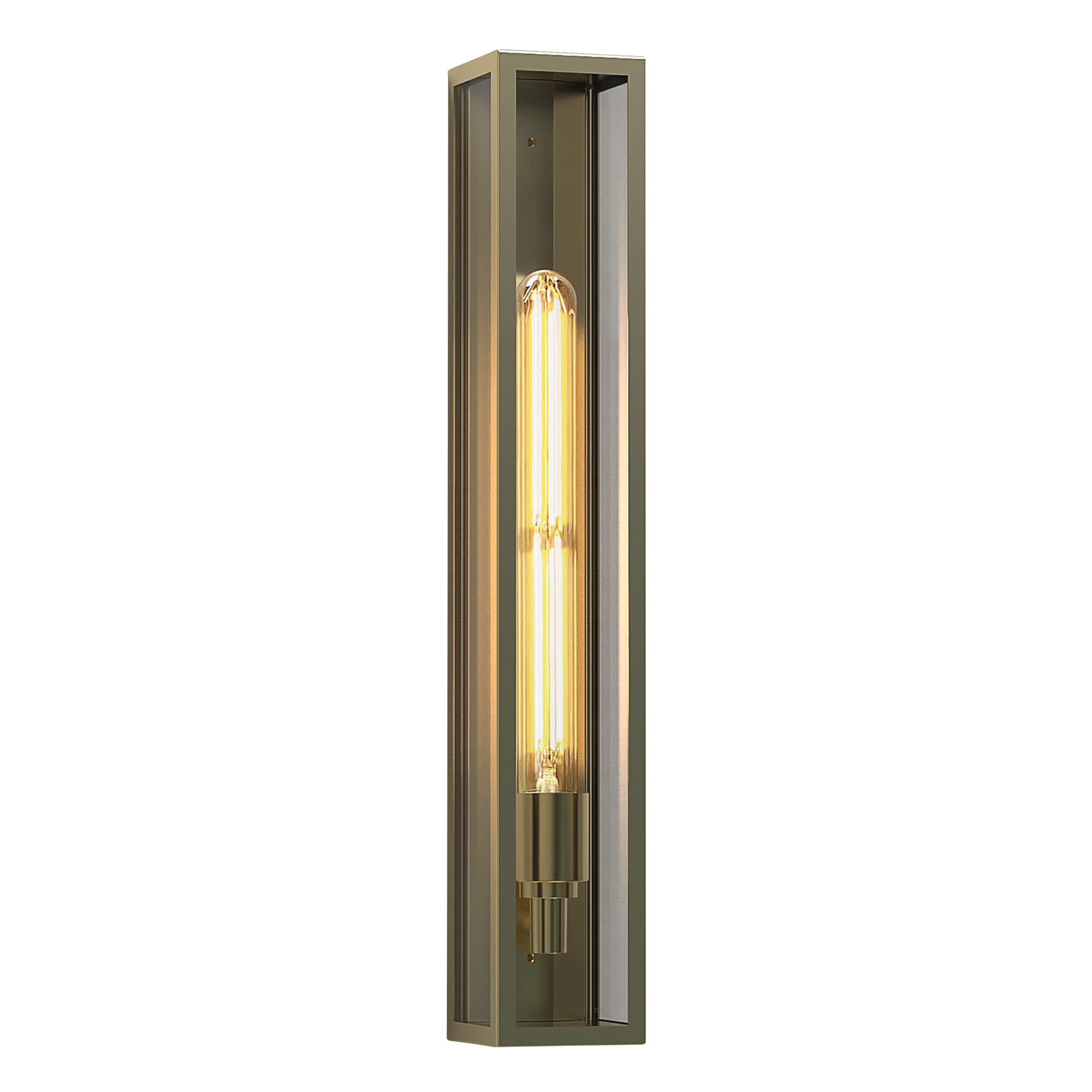 Harvard 500 Natural Brass Wall Light Astro