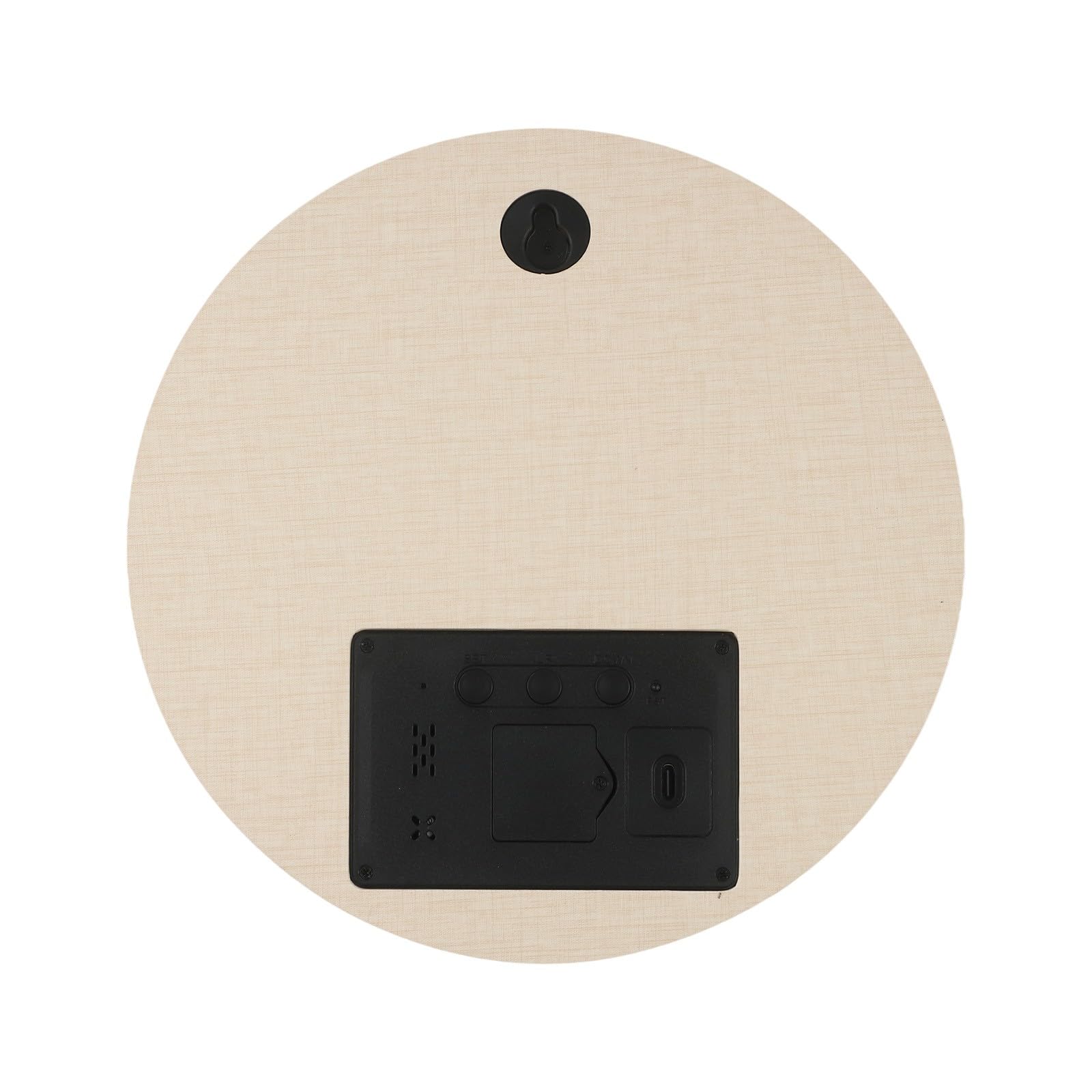 Horloge murale numerique grand ecran LED lisible et silencieuse