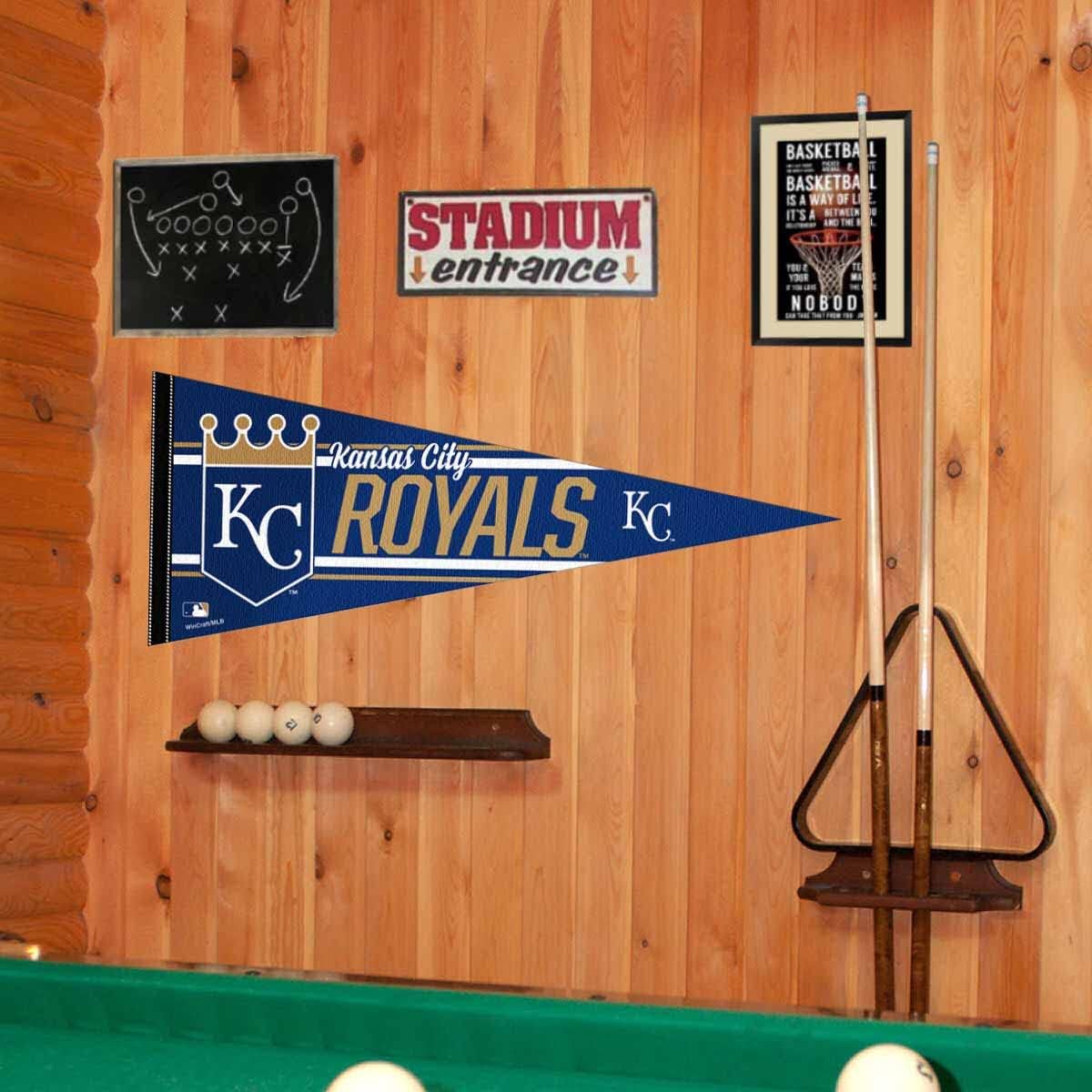 WinCraft Kansas City Royals Large Pennant : Sports & Outdoors