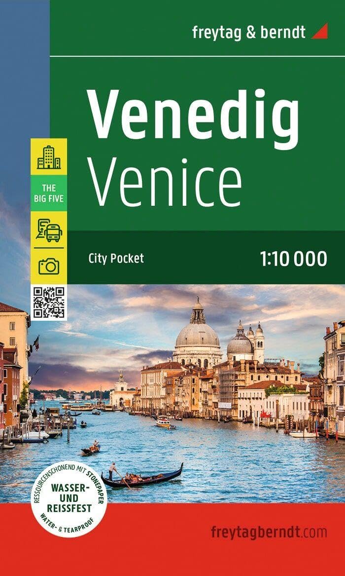 Venice, City Plan 1:10.000, City Pocket + The Big Five