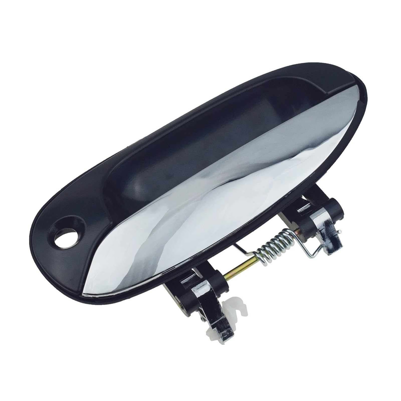 Wnbxhsd Front Left Car Exterior Car Door Handle For Kia For Carens 2002-2006 0K2fb-58410 0K2fb-59410 0K2fb-72410 0K2fb-73410 Outside Chrome Door Handle Front/Rear Left/Right(Front Left)