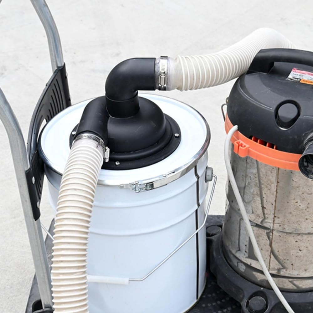 Copertura ciclonica per aspirapolvere e Filtro ciclonico Filtro per Lavorazione del Legno Collettore di Polvere ciclonico Accessori per collettore di Polvere per aspirapolvere