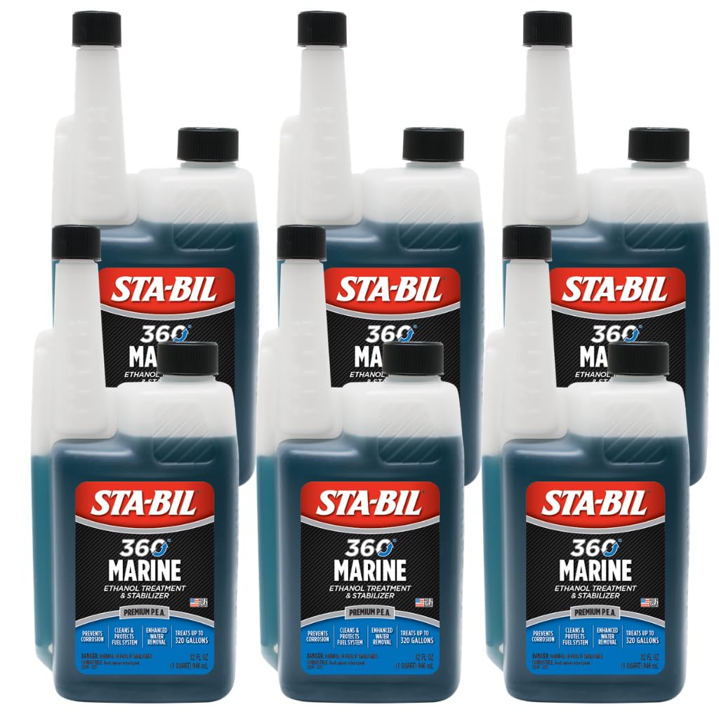 STA-BIL 360 Marine Fuel System Treatment, 32 oz 6-Pack